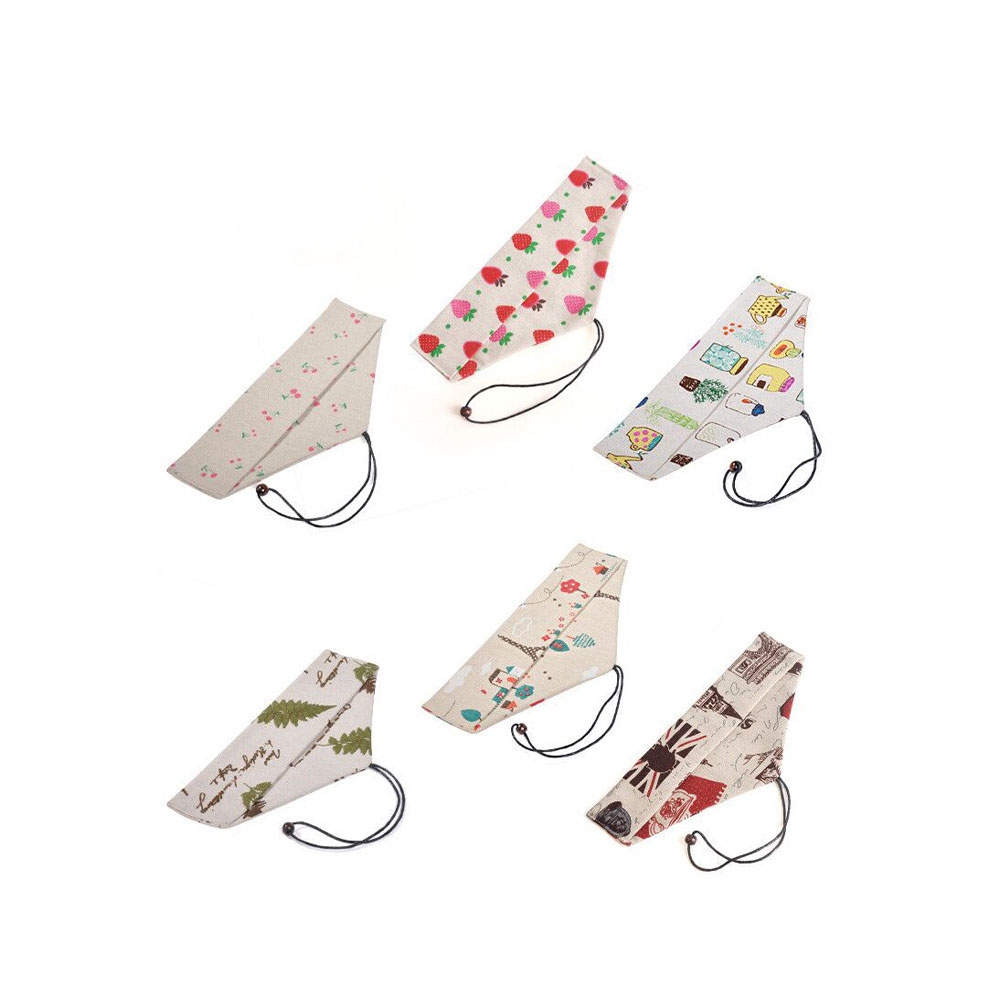 Wooden Cutlery Sets with Cloth Pouches